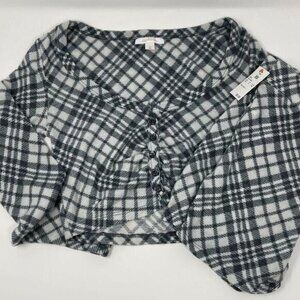 Colsie Women Cropped Top & Shorts Pajama Set Size XS